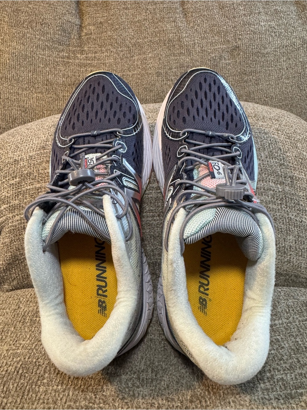 New Balance 1260v6 performance running shoes Silver/Blue/Pink #W1260PW6 Size 7.5 - Picture 5 of 12